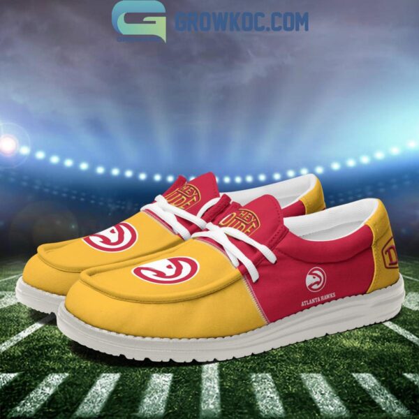 Tubopro Atlanta Hawks Personalized Hey Dude Shoes For Men And Women - Image 4