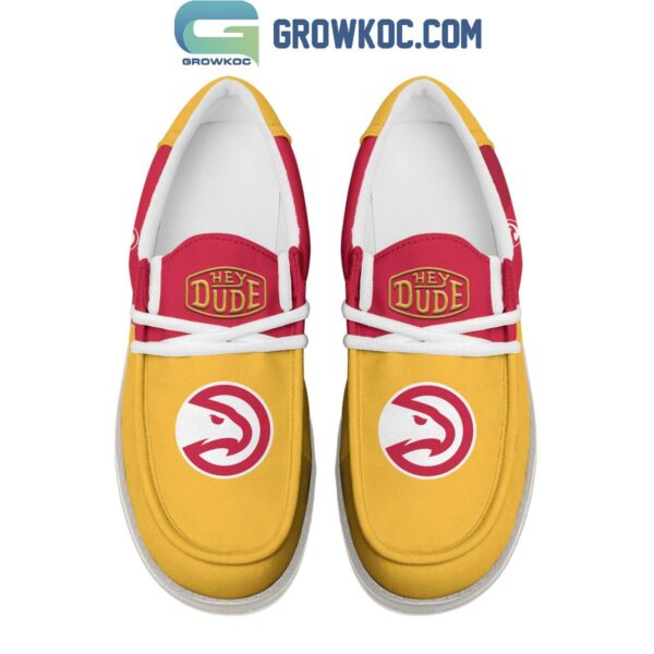 Tubopro Atlanta Hawks Personalized Hey Dude Shoes For Men And Women - Image 5