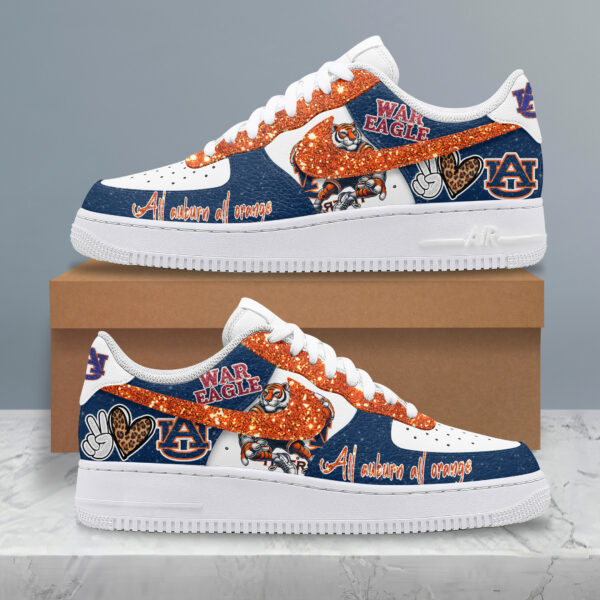Tubopro Auburn Tigers Air Low-Top Sneakers Shoes For Men And Women - Image 4