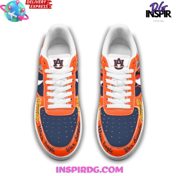 Tubopro Auburn Tigers Air Low-Top Sneakers Shoes For Men And Women - Image 3