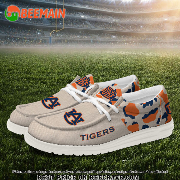 Tubopro Auburn Tigers Hey Dude Shoes For Men And Women - Image 2