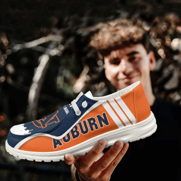 Tubopro Auburn Tigers Hey Dude Shoes For Men And Women - Image 3