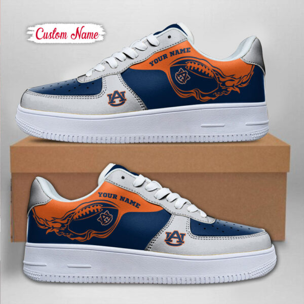 Tubopro Auburn Tigers NCAA Air Low-Top Sneakers Shoes For Men And Women - Image 2