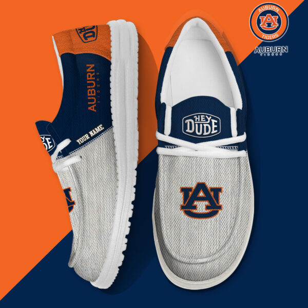 Tubopro Auburn Tigers Personalized Hey Dude Shoes For Men And Women