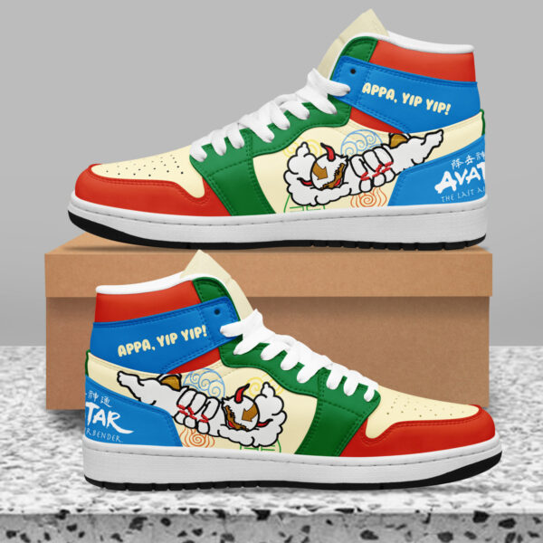 Tubopro Avatar The Last Airbender AJ1 High Sneakers Shoes For Men And Women - Image 2