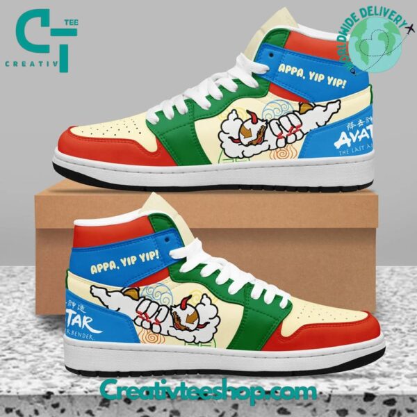 Tubopro Avatar the Last Airbender AJ1 High Sneakers Shoes For Men And Women - Image 2