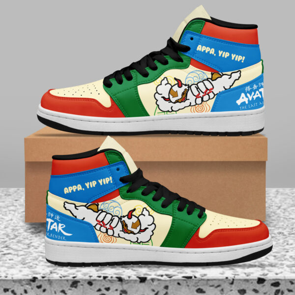 Tubopro Avatar The Last Airbender AJ1 High Sneakers Shoes For Men And Women - Image 2