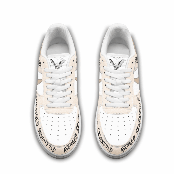 Tubopro Avenged Sevenfold Air Low-Top Sneakers Shoes For Men And Women - Image 3