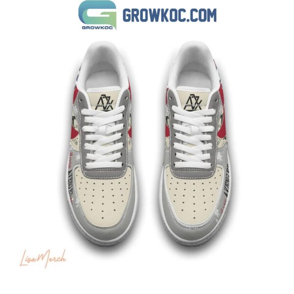Tubopro Avenged Sevenfold Air Low-Top Sneakers Shoes For Men And Women - Image 3