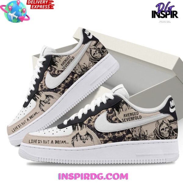 Tubopro Avenged Sevenfold Air Low-Top Sneakers Shoes For Men And Women - Image 2