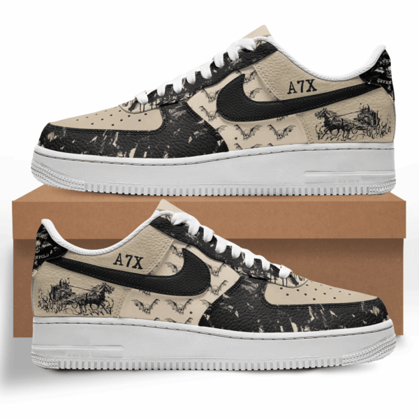 Tubopro Avenged Sevenfold Air Low-Top Sneakers Shoes For Men And Women - Image 4