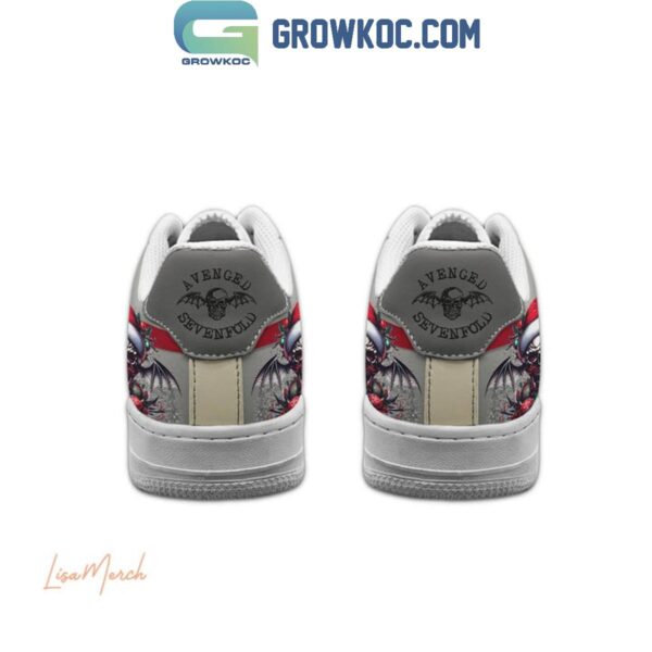 Tubopro Avenged Sevenfold Air Low-Top Sneakers Shoes For Men And Women - Image 2