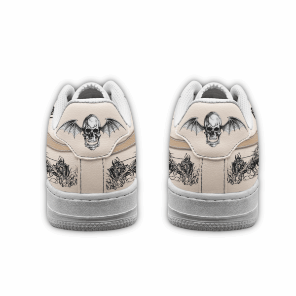 Tubopro Avenged Sevenfold Air Low-Top Sneakers Shoes For Men And Women - Image 4
