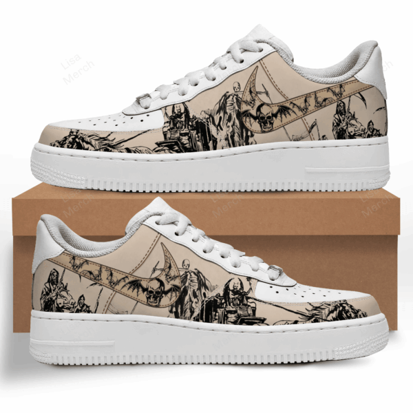 Tubopro Avenged Sevenfold Air Low-Top Sneakers Shoes For Men And Women - Image 2