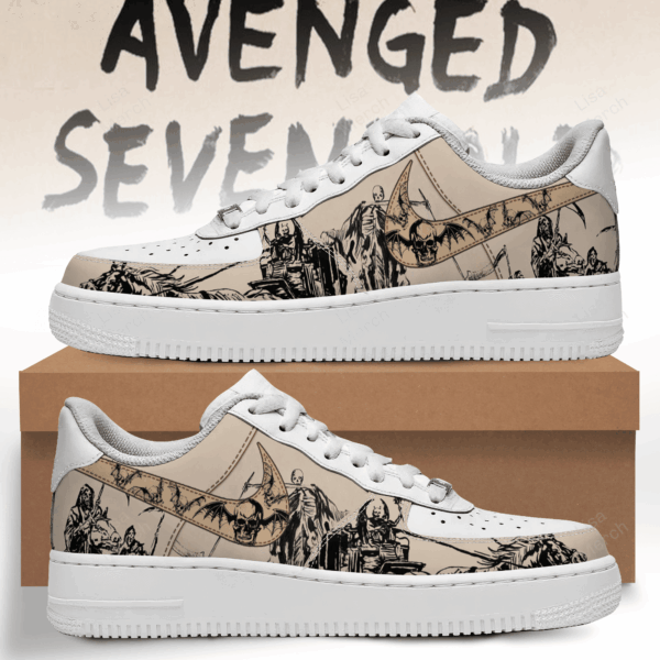 Tubopro Avenged Sevenfold Air Low-Top Sneakers Shoes For Men And Women