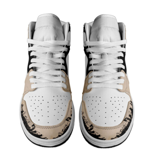 Tubopro Avenged Sevenfold AJ1 High Sneakers Shoes For Men And Women - Image 2