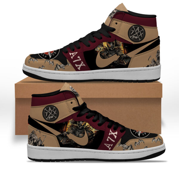 Tubopro Avenged Sevenfold AJ1 High Sneakers Shoes For Men And Women
