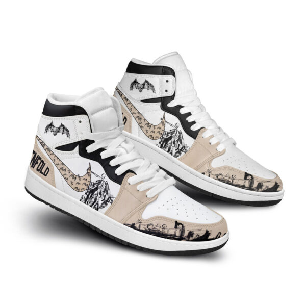 Tubopro Avenged Sevenfold AJ1 High Sneakers Shoes For Men And Women - Image 3