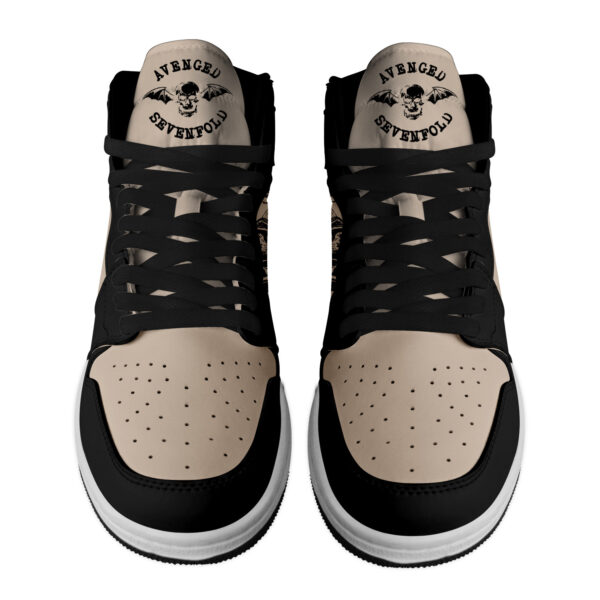 Tubopro Avenged Sevenfold AJ1 High Sneakers Shoes For Men And Women - Image 2