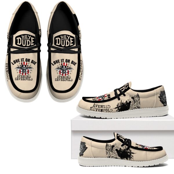 Tubopro Avenged Sevenfold Personalized Hey Dude Shoes For Men And Women - Image 6