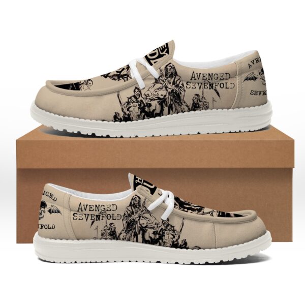 Tubopro Avenged Sevenfold Personalized Hey Dude Shoes For Men And Women - Image 2
