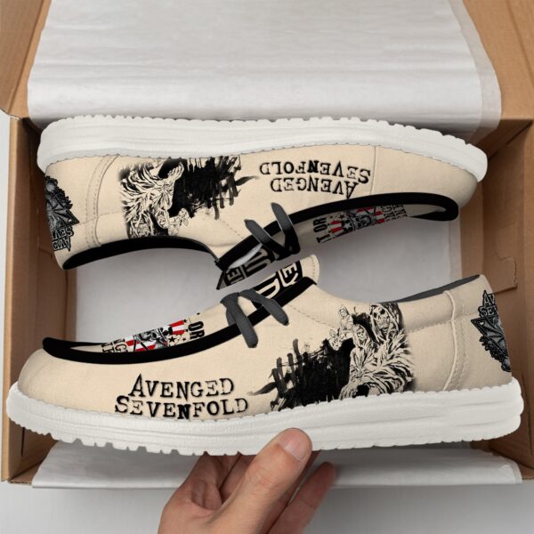 Tubopro Avenged Sevenfold Personalized Hey Dude Shoes For Men And Women - Image 5