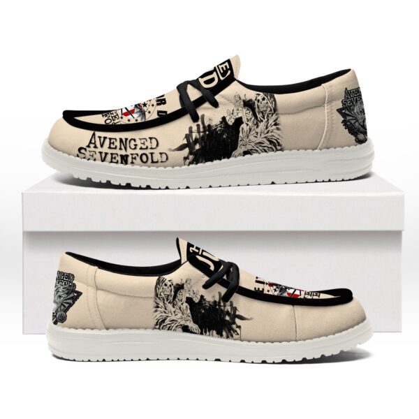 Tubopro Avenged Sevenfold Personalized Hey Dude Shoes For Men And Women - Image 7