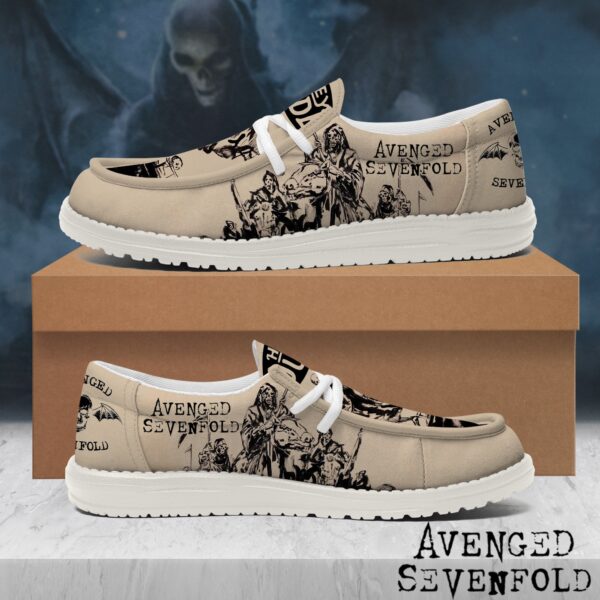 Tubopro Avenged Sevenfold Personalized Hey Dude Shoes For Men And Women