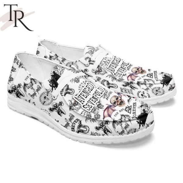 Tubopro Avenged Sevenfold Personalized Hey Dude Shoes For Men And Women - Image 4