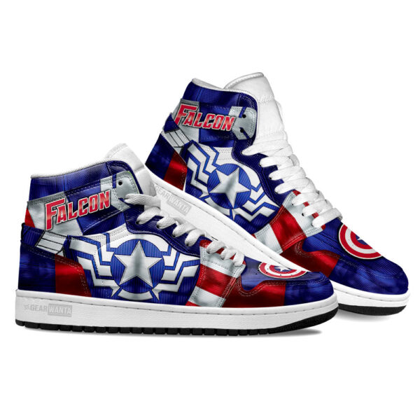 Tubopro Avenger Falcon AJ1 High Sneakers Shoes For Men And Women - Image 2