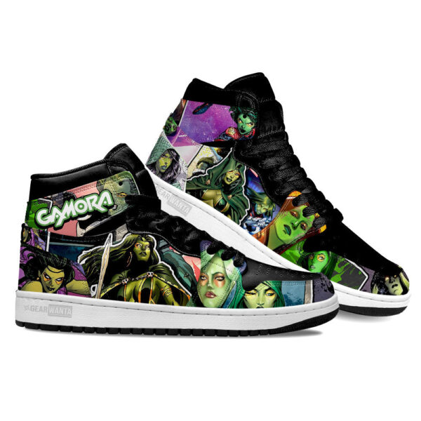 Tubopro Avenger Gamora AJ1 High Sneakers Shoes For Men And Women - Image 2