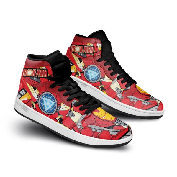 Tubopro Avenger Ironman AJ1 High Sneakers Shoes For Men And Women - Image 2