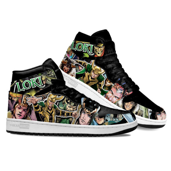 Tubopro Avenger Loki AJ1 High Sneakers Shoes For Men And Women - Image 2