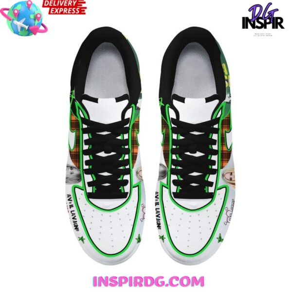 Tubopro Avril Lavigne Air Low-Top Sneakers Shoes For Men And Women - Image 3