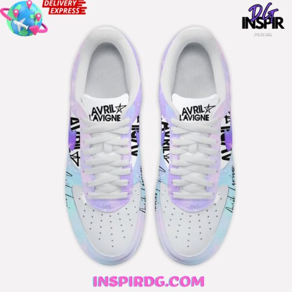 Tubopro Avril Lavigne Air Low-Top Sneakers Shoes For Men And Women - Image 3