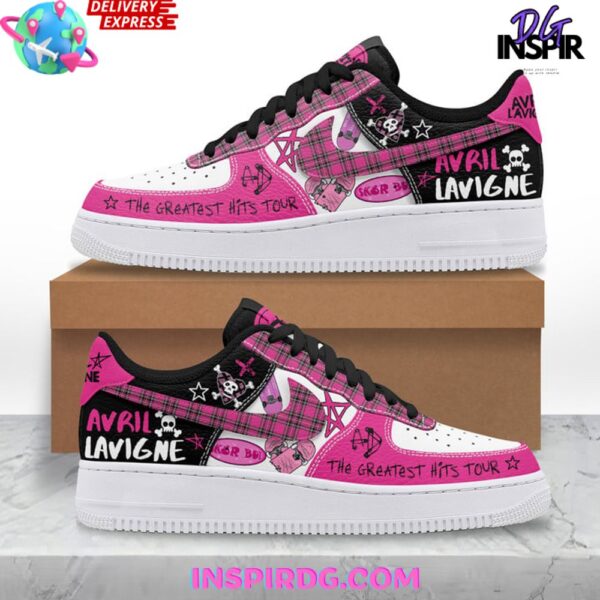 Tubopro Avril Lavigne Air Low-Top Sneakers Shoes For Men And Women - Image 2