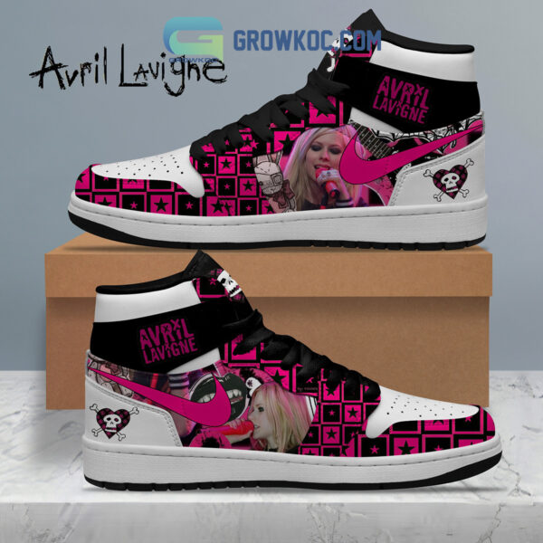Tubopro Avril Lavigne AJ1 High Sneakers Shoes For Men And Women