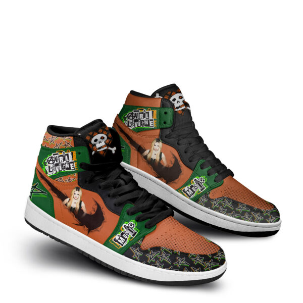 Tubopro Avril Lavigne AJ1 High Sneakers Shoes For Men And Women - Image 2