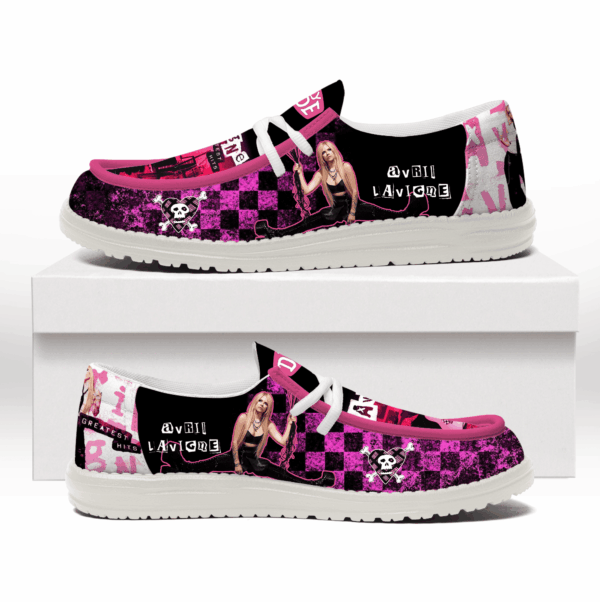 Tubopro Avril Lavigne Personalized Hey Dude Shoes For Men And Women - Image 2