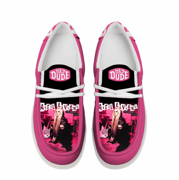 Tubopro Avril Lavigne Personalized Hey Dude Shoes For Men And Women - Image 3