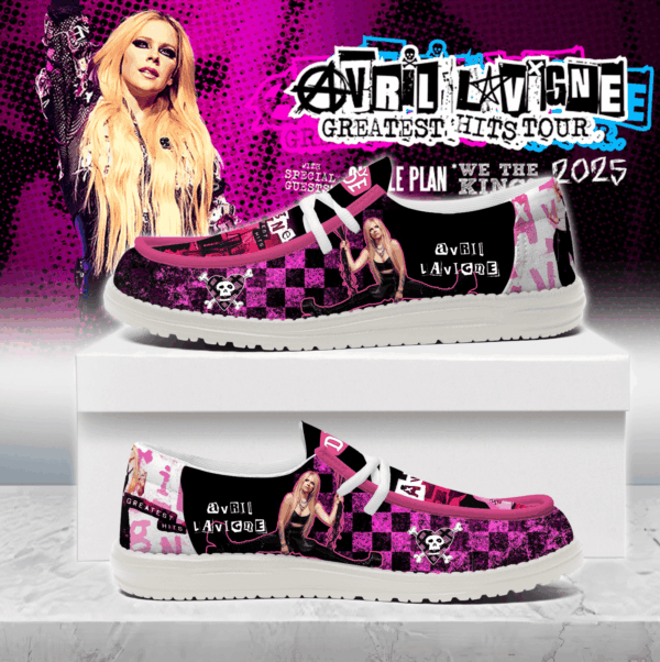 Tubopro Avril Lavigne Personalized Hey Dude Shoes For Men And Women