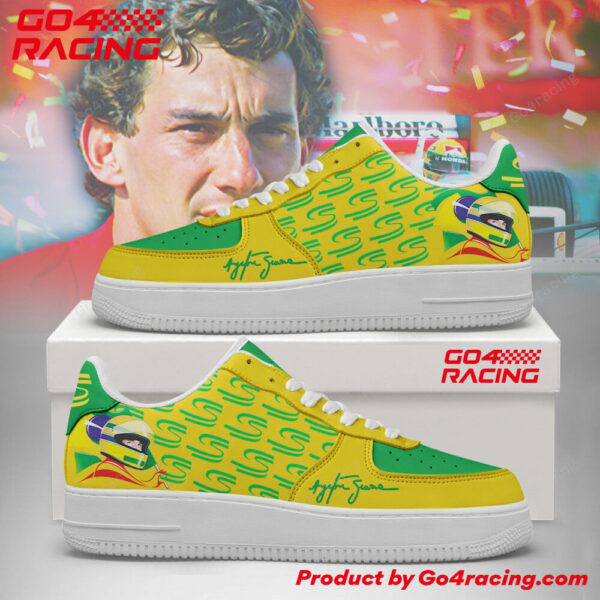 Tubopro Ayrton Senna Air Low-Top Sneakers Shoes For Men And Women