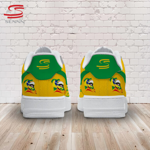 Tubopro Ayrton Senna Air Low-Top Sneakers Shoes For Men And Women - Image 2
