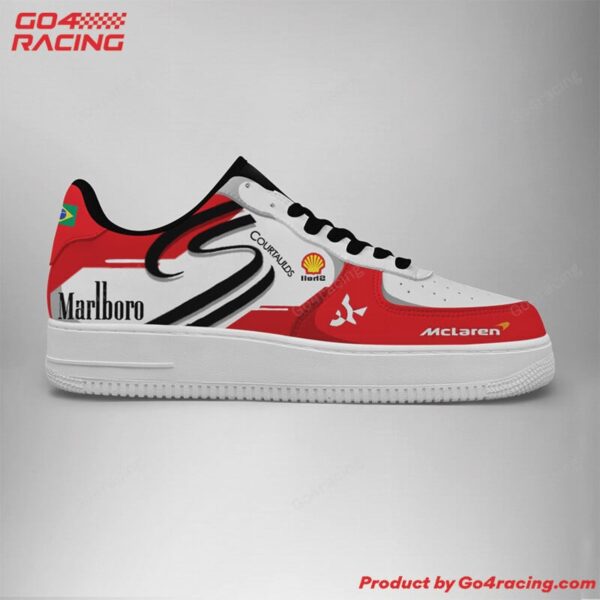 Tubopro Ayrton Senna Formula Air Low-Top Sneakers Shoes For Men And Women - Image 3