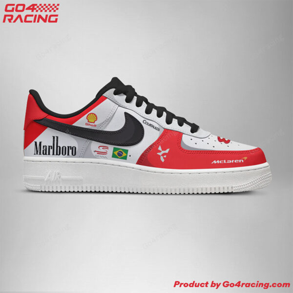 Tubopro Ayrton Senna Formula Air Low-Top Sneakers Shoes For Men And Women - Image 3