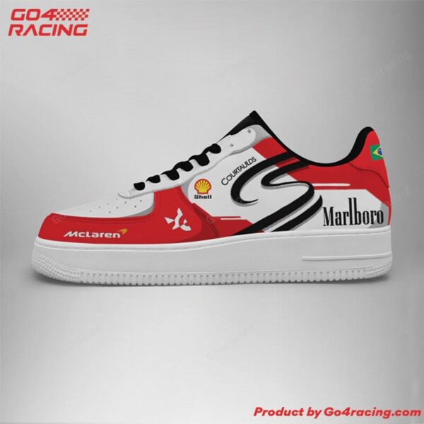 Tubopro Ayrton Senna Formula Air Low-Top Sneakers Shoes For Men And Women - Image 2