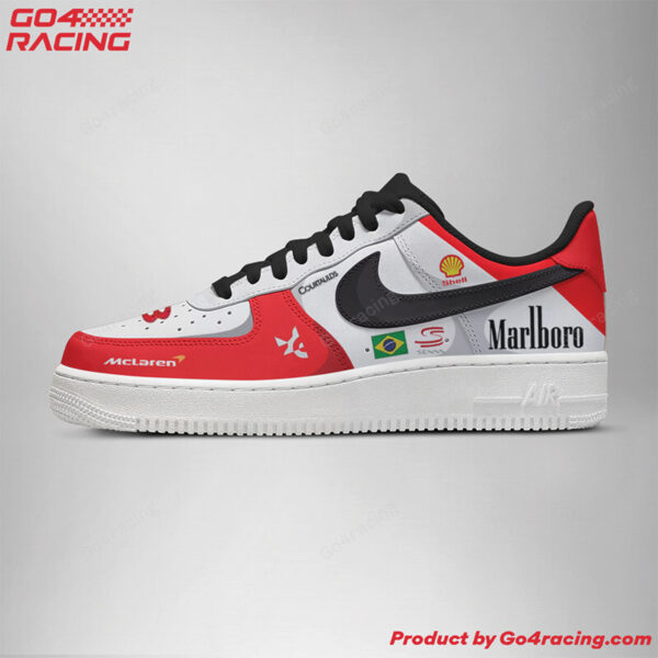 Tubopro Ayrton Senna Formula Air Low-Top Sneakers Shoes For Men And Women - Image 2