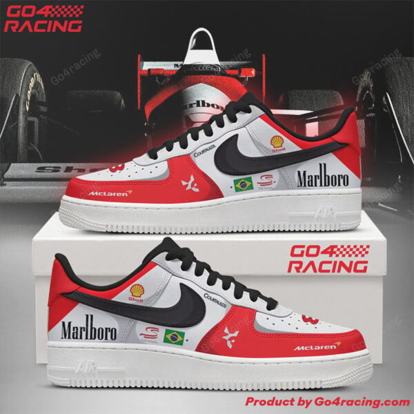 Tubopro Ayrton Senna Formula Air Low-Top Sneakers Shoes For Men And Women