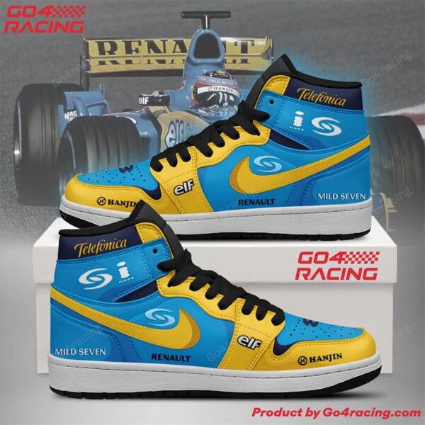 Tubopro Ayrton Senna Formula AJ1 High Sneakers Shoes For Men And Women