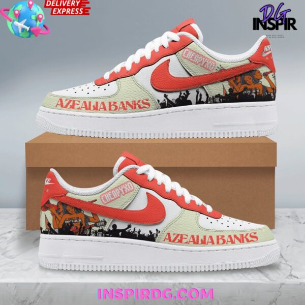 Tubopro Azealia Banks Air Low-Top Sneakers Shoes For Men And Women - Image 2
